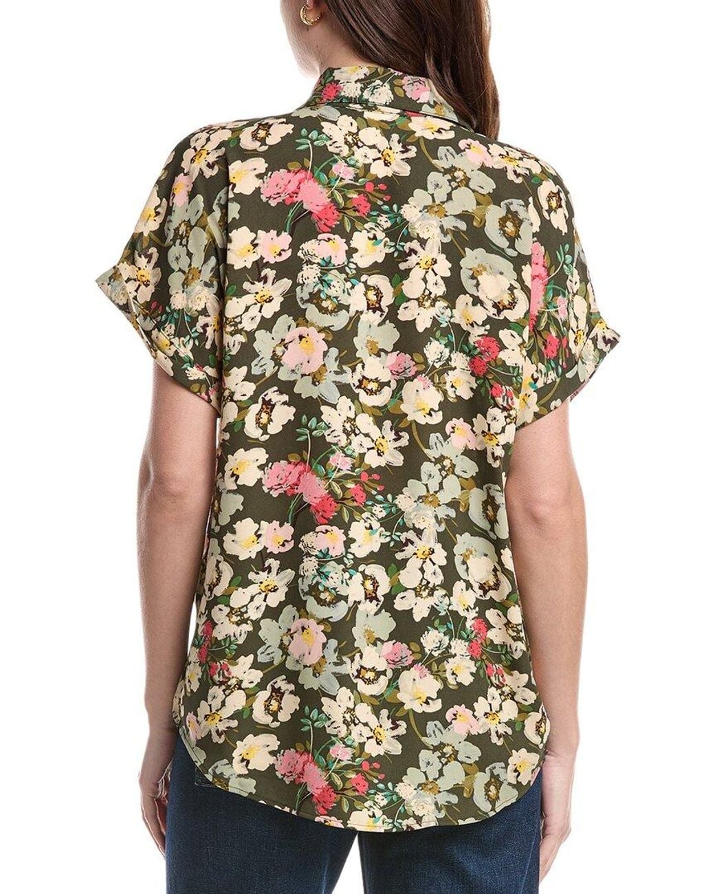 Cabi Brown Replay Top