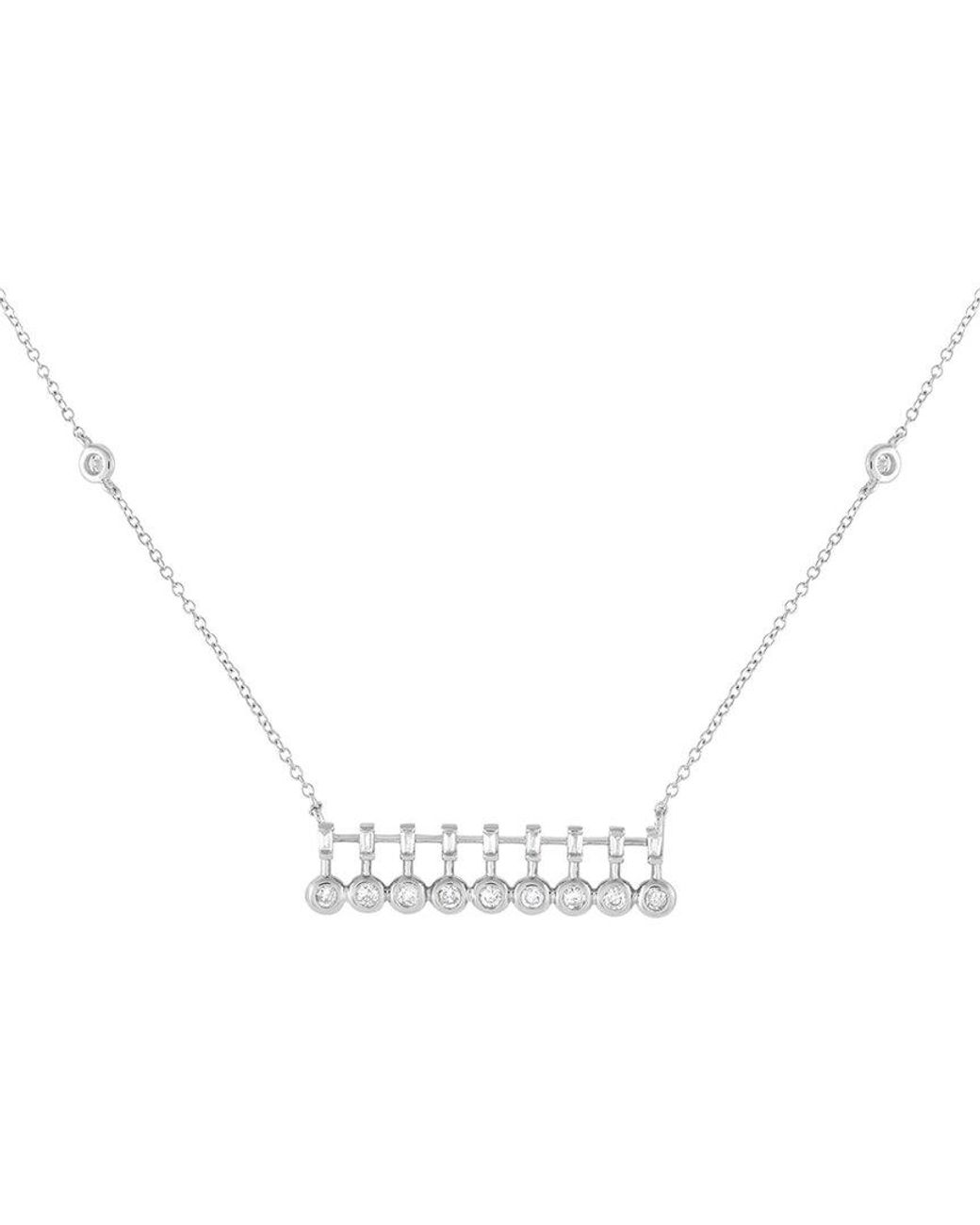 Diamond Select Cuts White 14K 0.25 Ct. Tw. Diamond Necklace