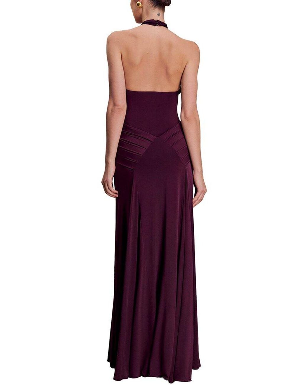 Dilireba Purple Maxi Dress