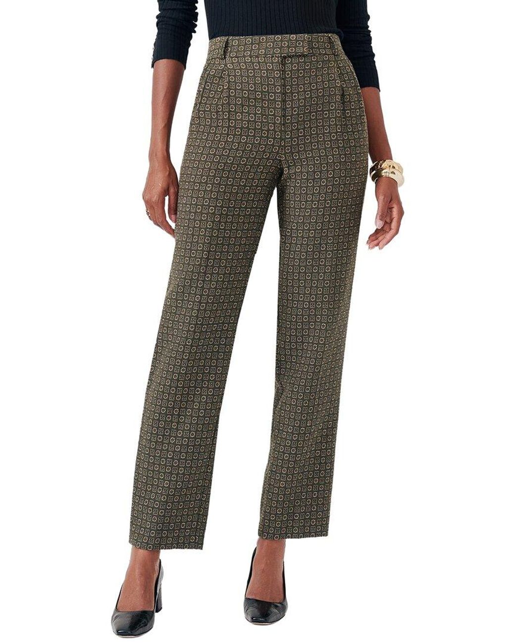J.McLaughlin Green Colleen Pant