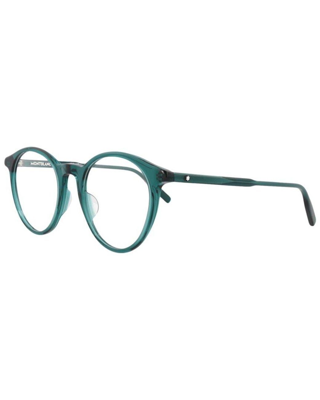 Montblanc Blue Mb0009O 52Mm Optical Frames for men