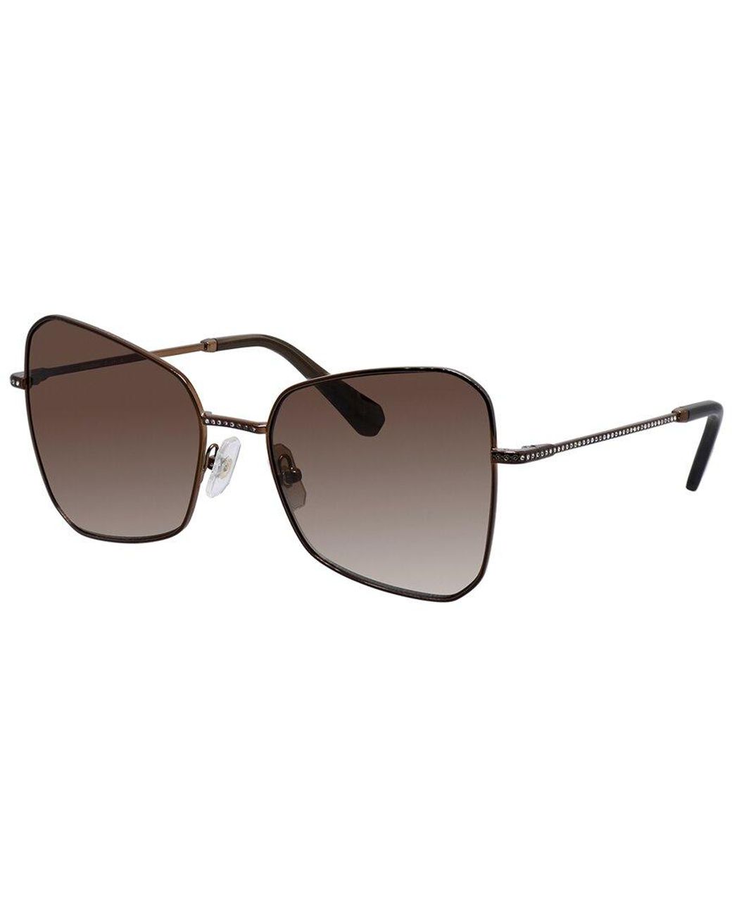 Swarovski Brown Sk7008 57Mm Sunglasses