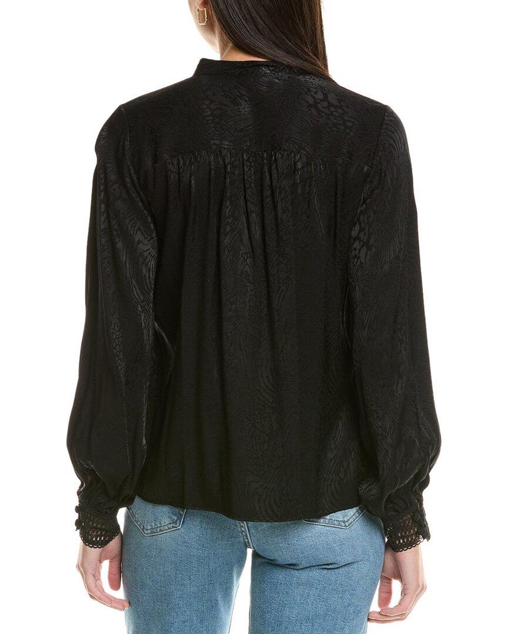 Shoshanna Black Compass Top
