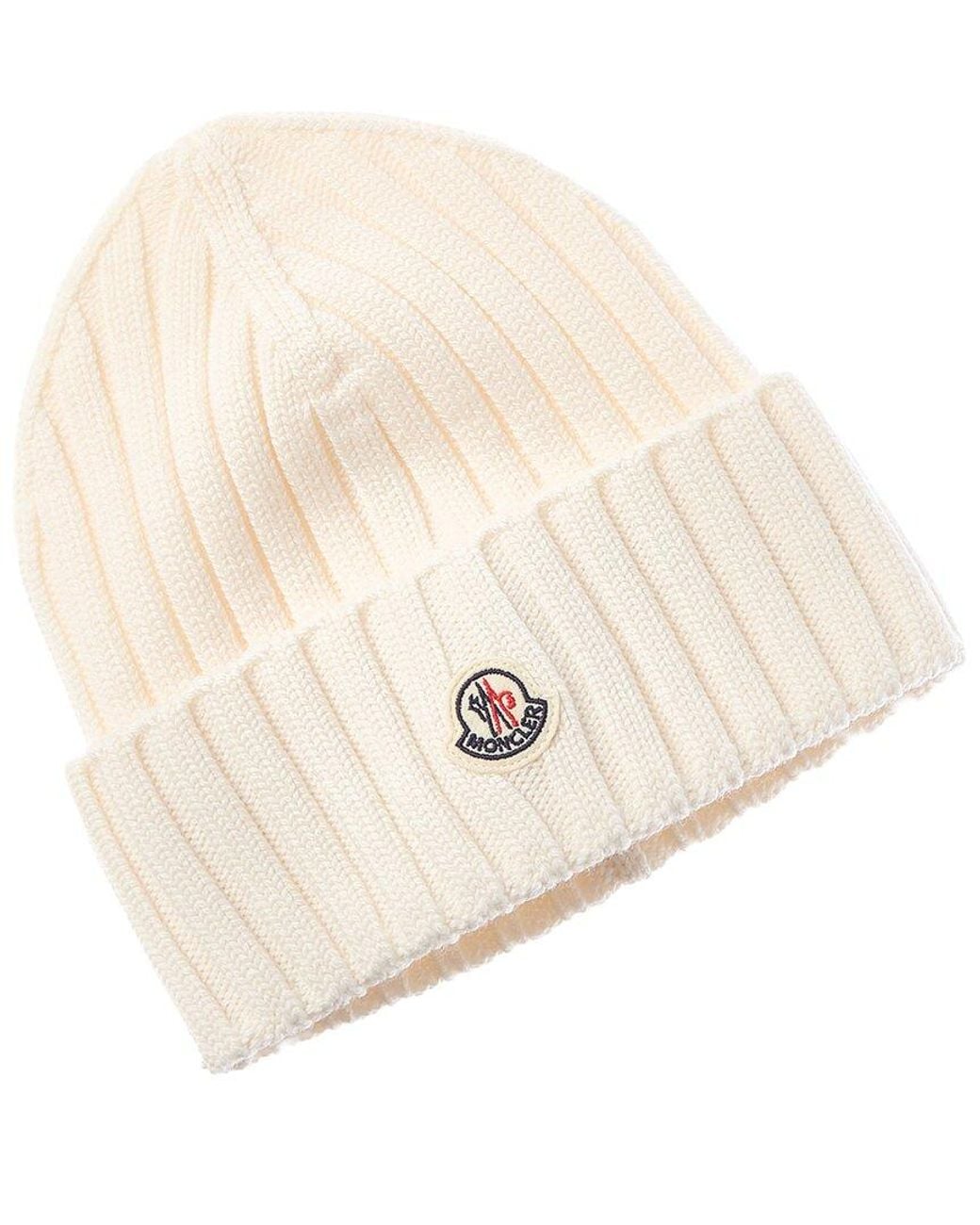 Moncler Natural Wool Beanie