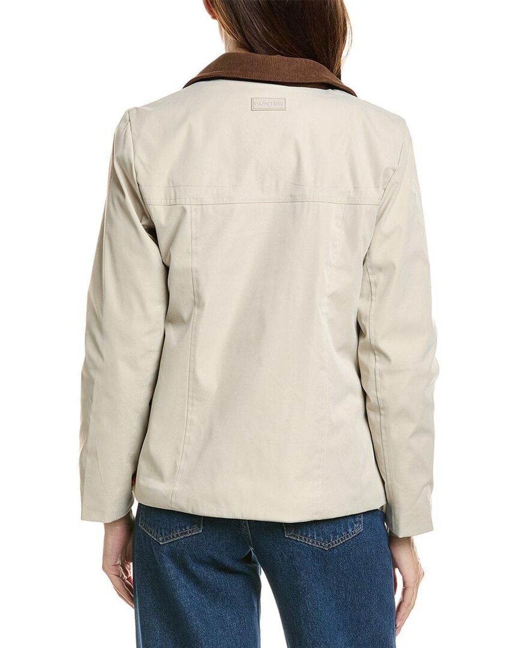 Hunter Natural London Canvas Short Chic Lady Jacket