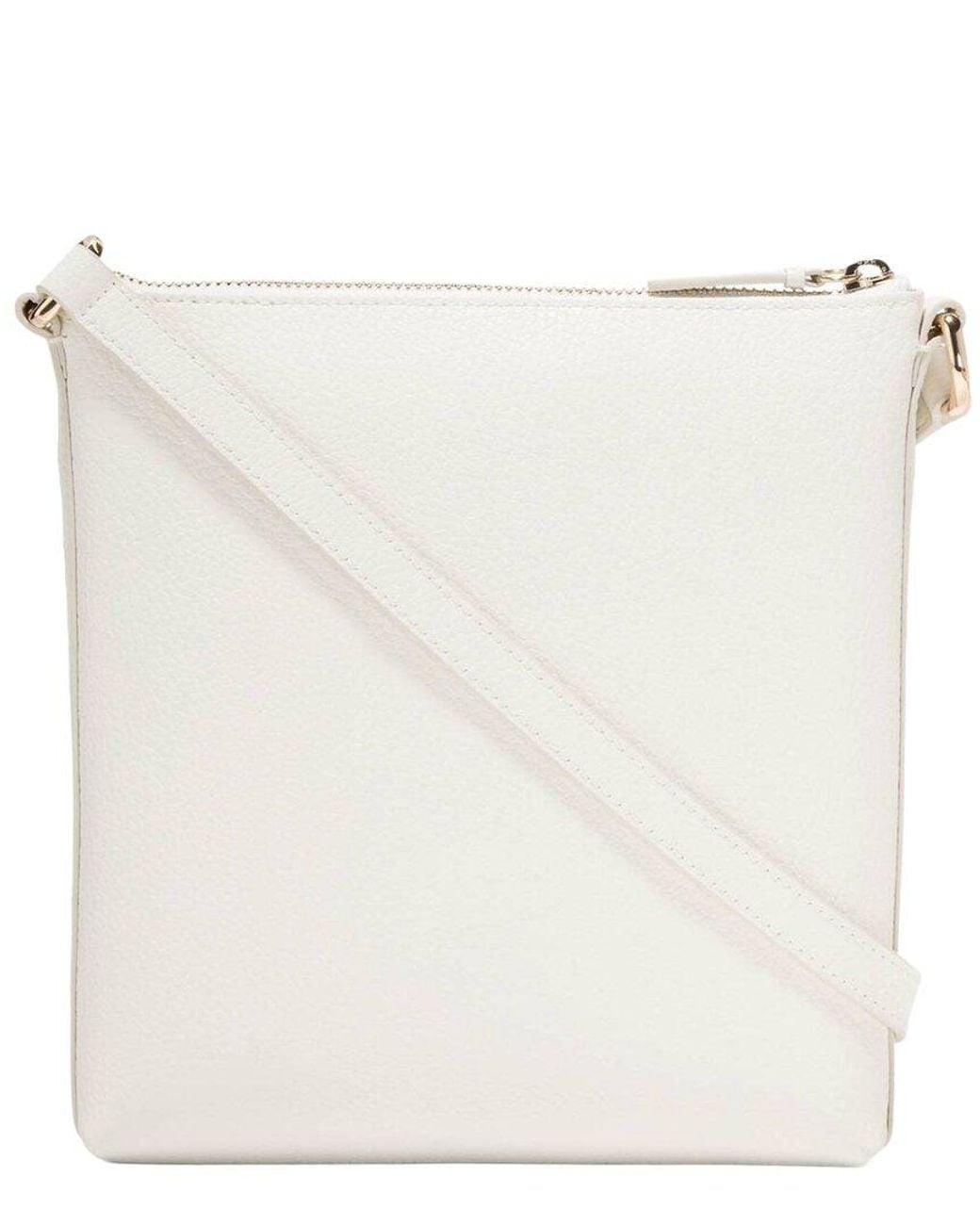 Cole Haan White Emily Leather Crossbody