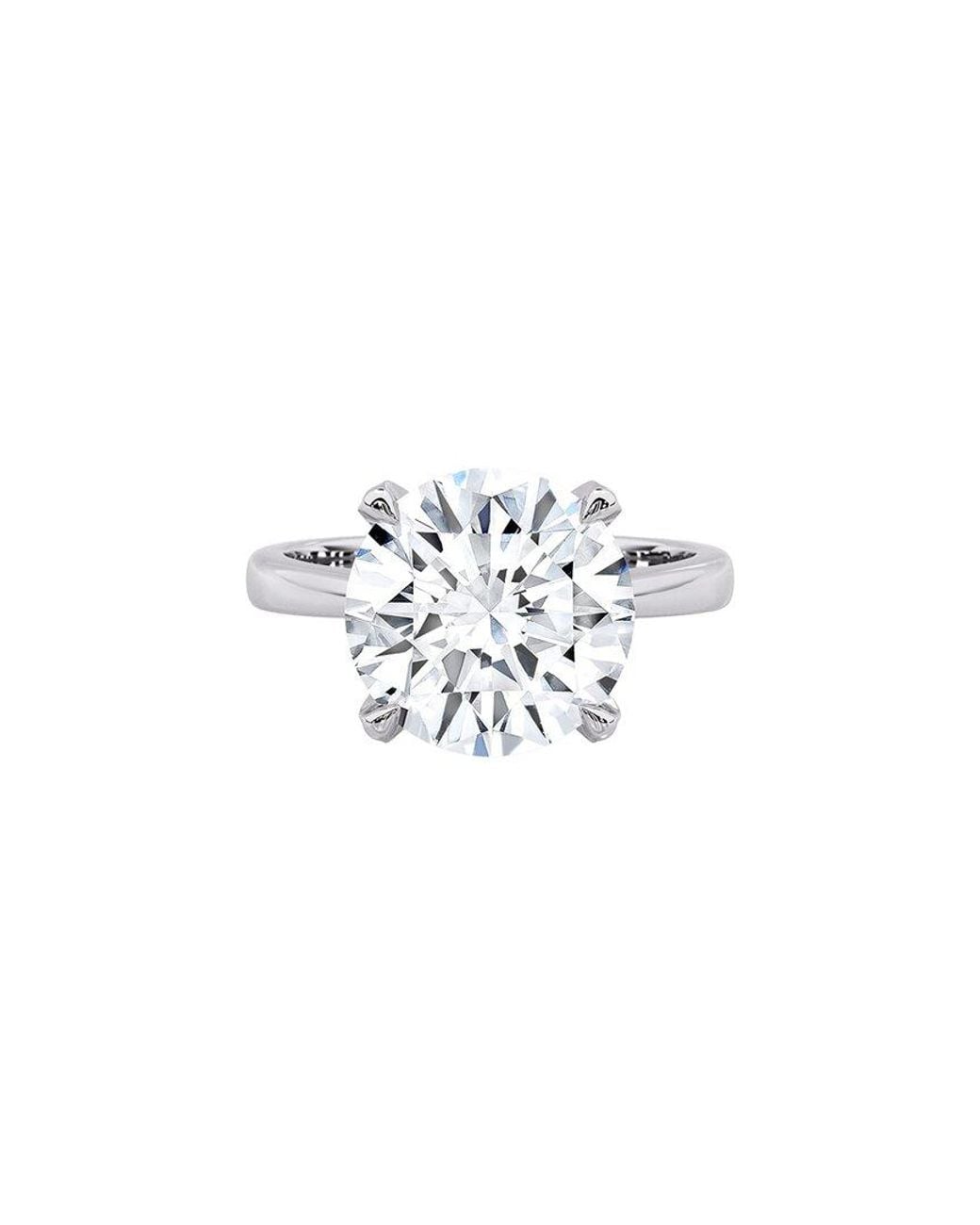 Lab Grown Diamonds White 14K 5.00 Ct. Tw. Lab-Grown Diamond Ring