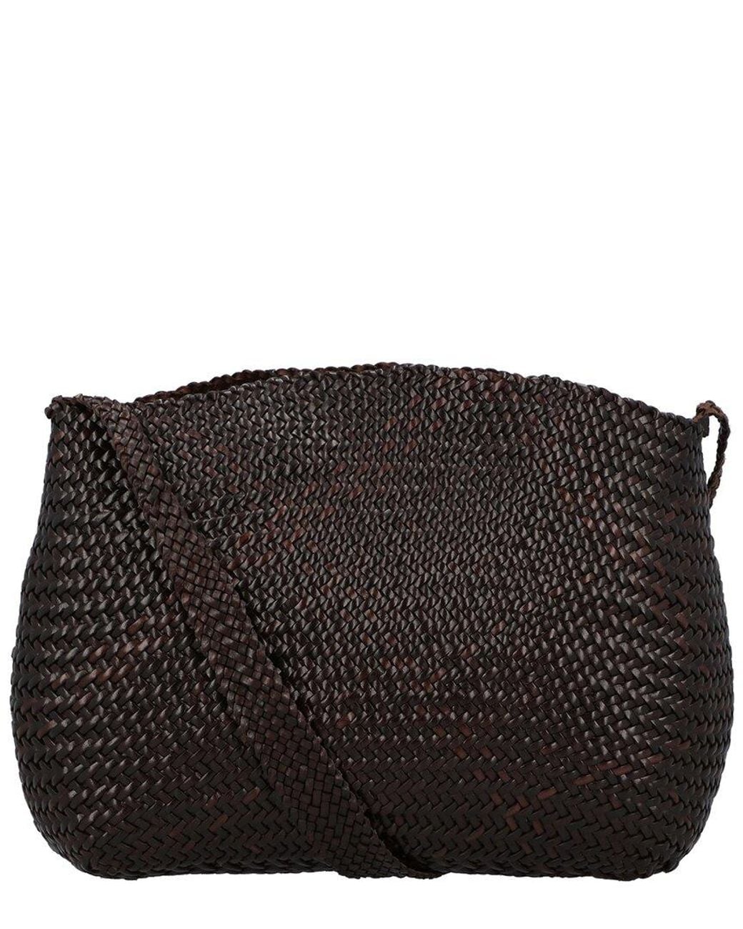 Dragon Diffusion Black Santa Marta Leather Crossbody