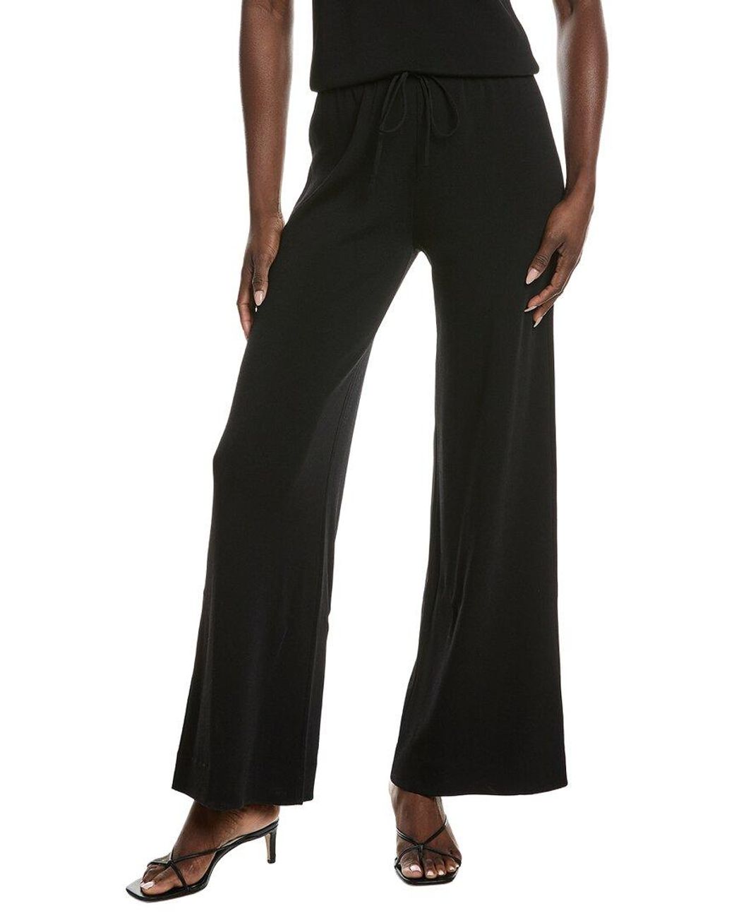 Theory Black Midrelle O Lustrate Jumpsuit