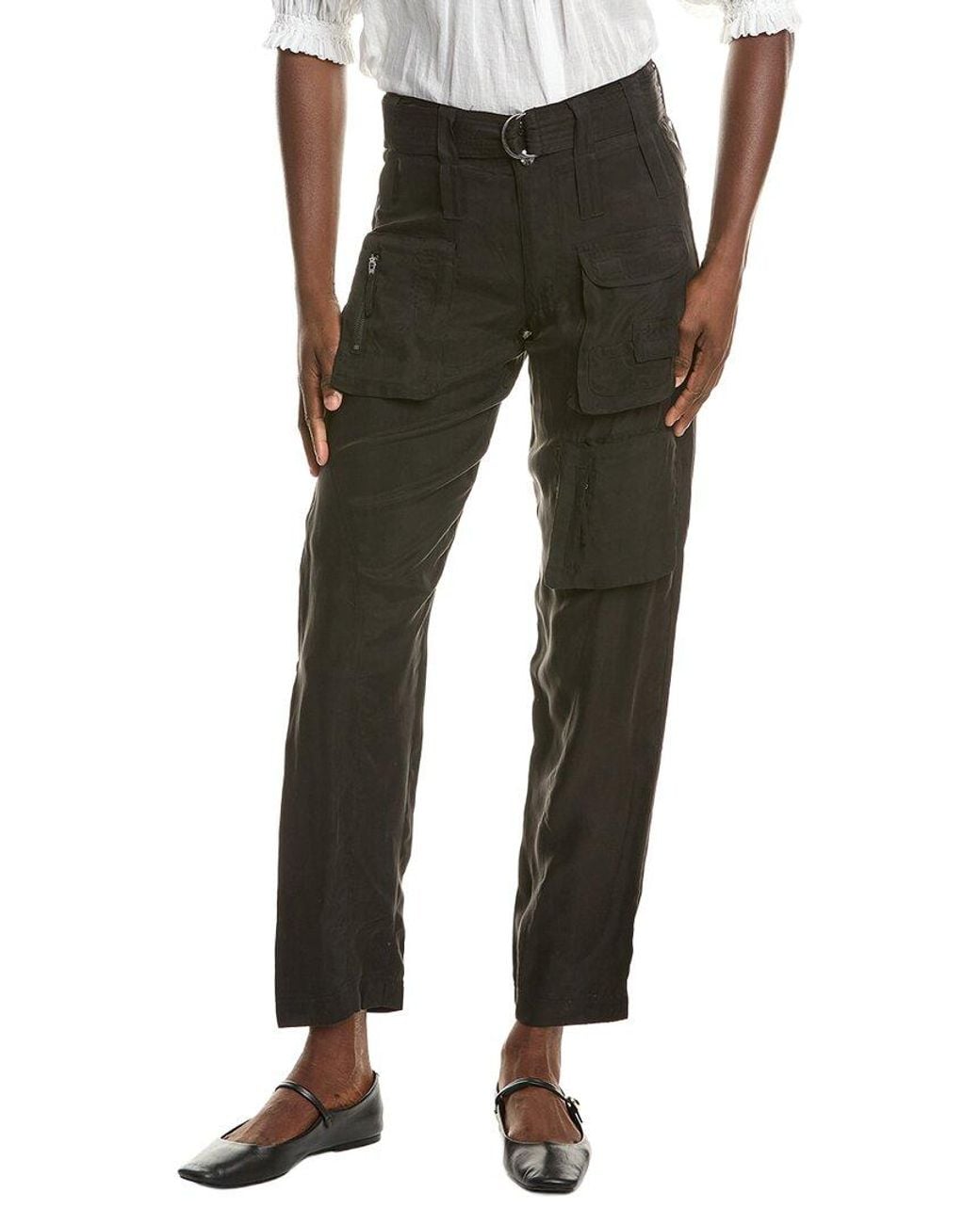 Johnny Was Black Hailey Cargo Pant