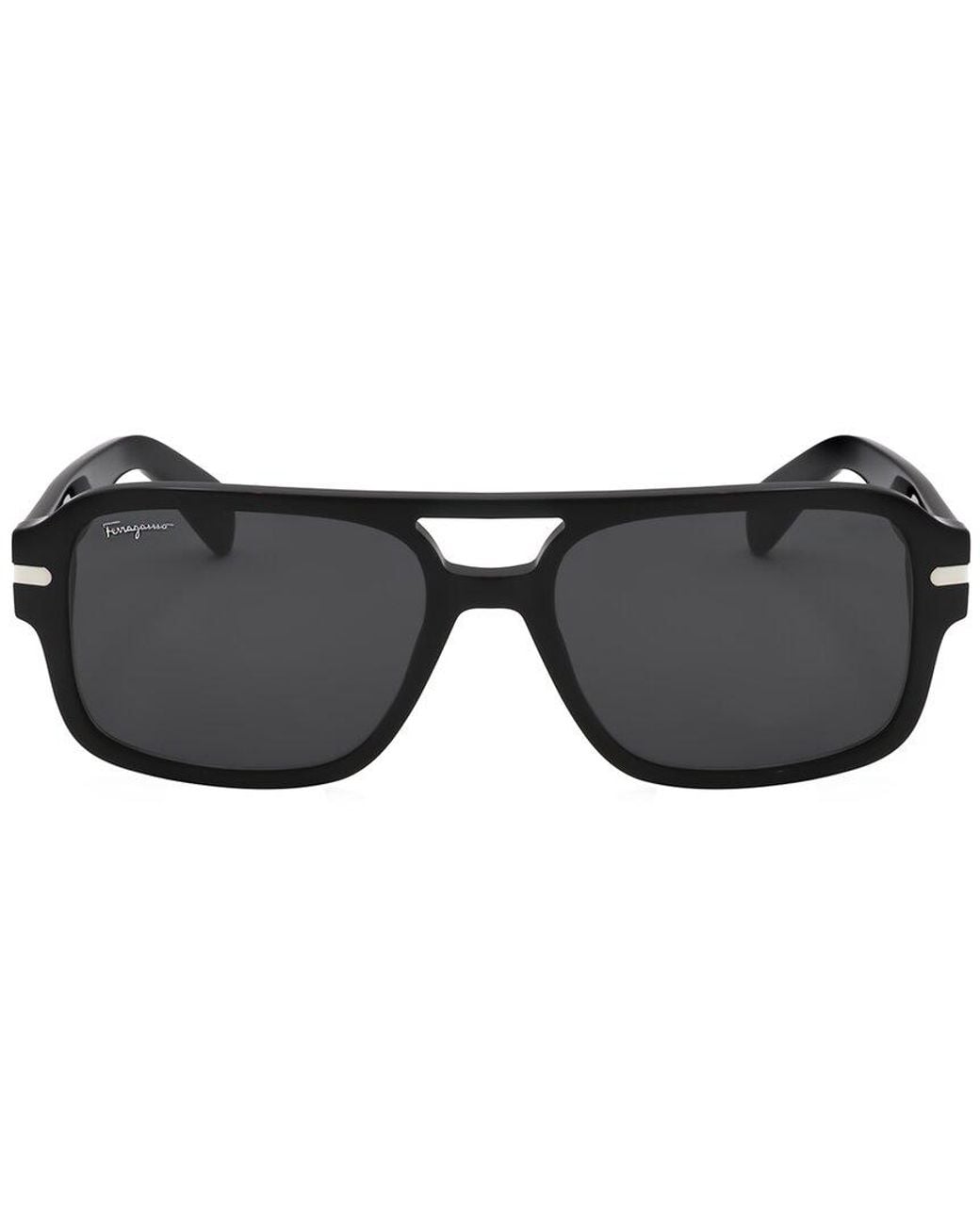 Ferragamo Black Sf1038Scp 58Mm Sunglasses for men
