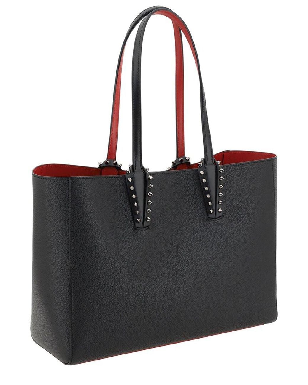 Christian Louboutin Black Cabata Small Leather Tote