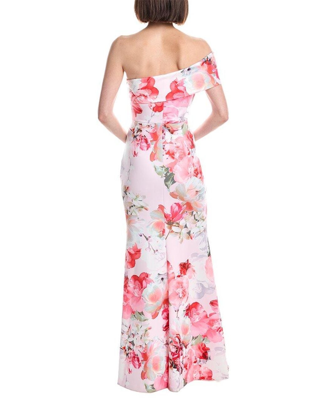 Eliza J Pink Sleeveless Printed Maxi Dress