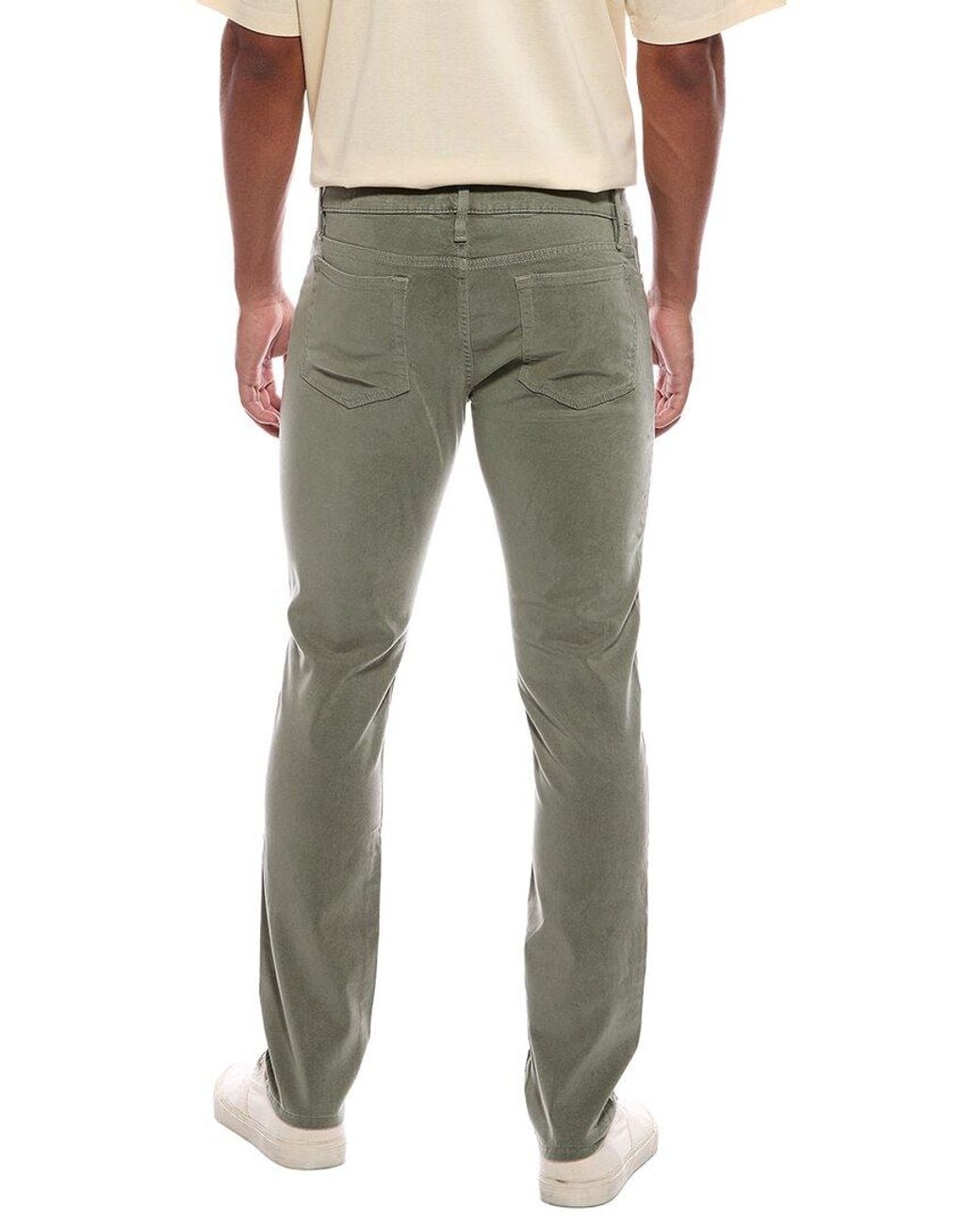 FRAME Green L'Homme Washed Militaryslim Jean for men