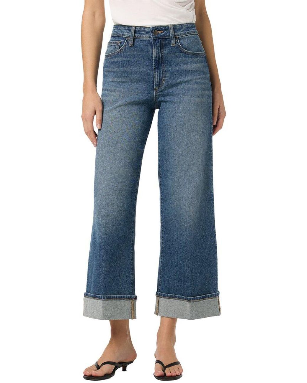 Joe's Jeans Blue Ankle Gertrude Wide Leg Jean