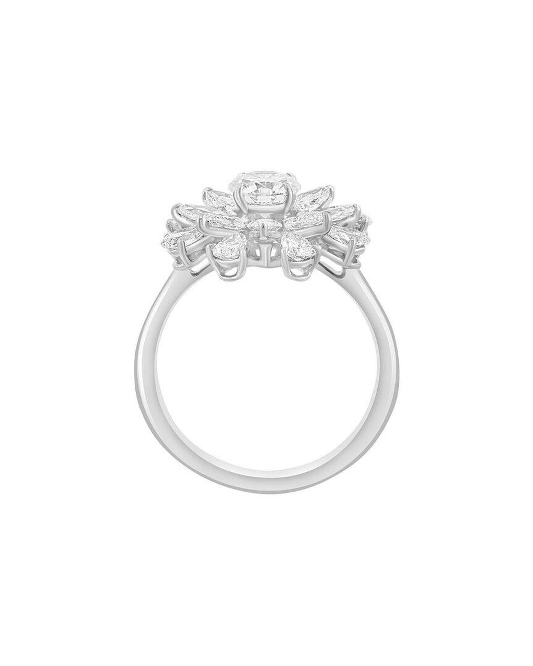 Effy Fine Jewelry White 14K 2.45 Ct. Tw. Lab-Grown Diamond Ring