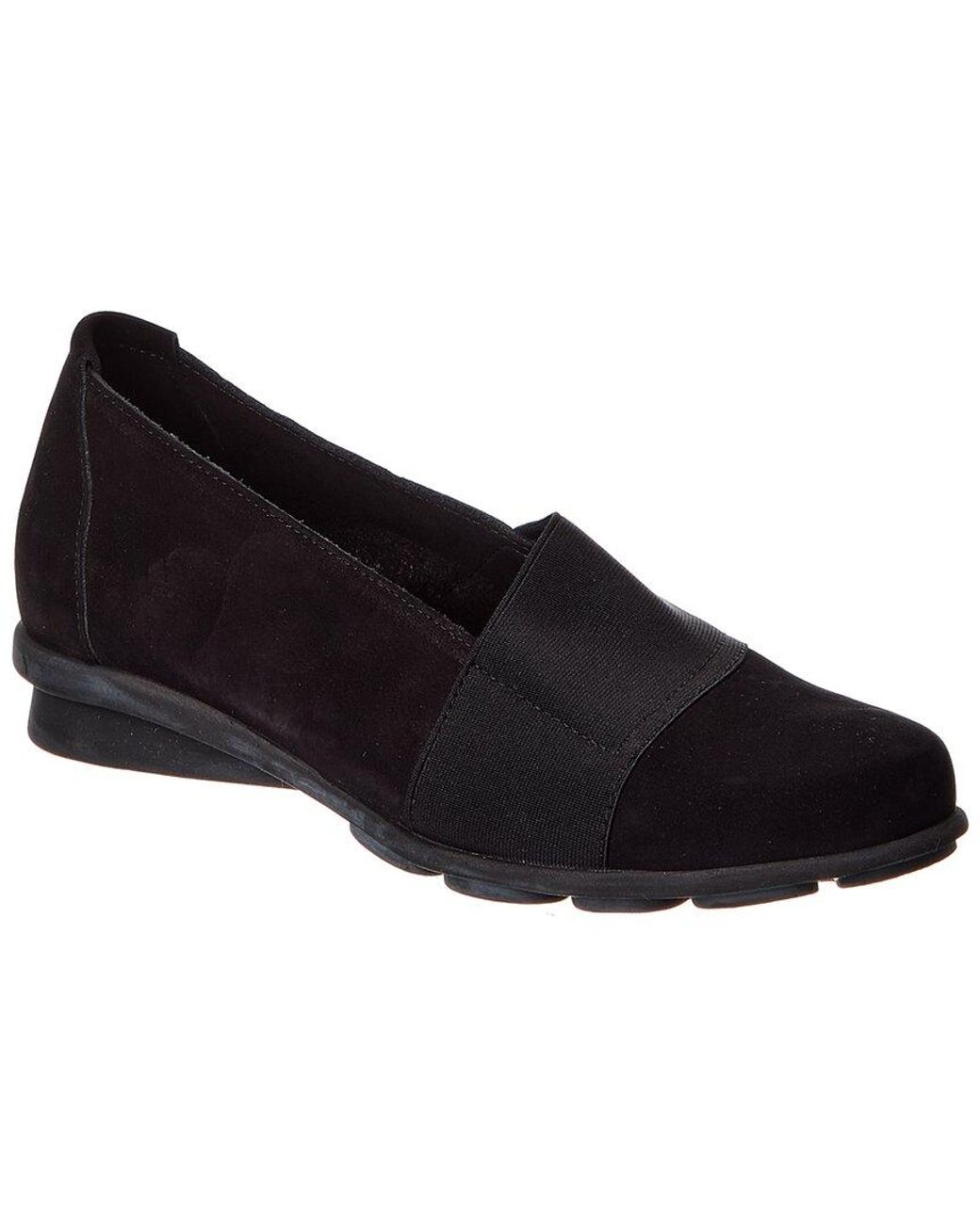 Arche Black Denoto Leather Flat