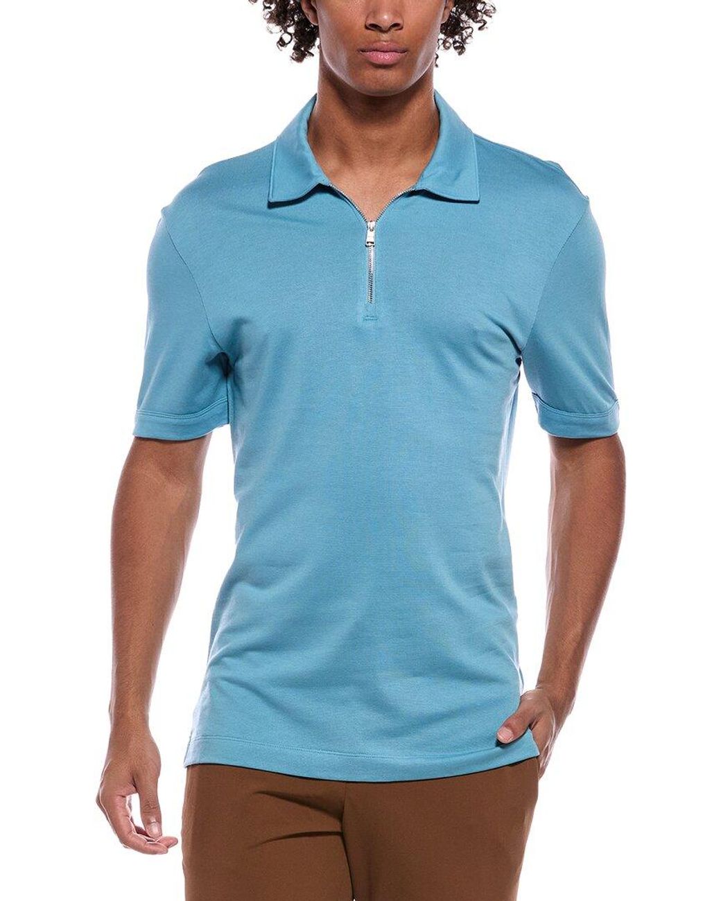 Boss Blue Paras Polo Shirt for men
