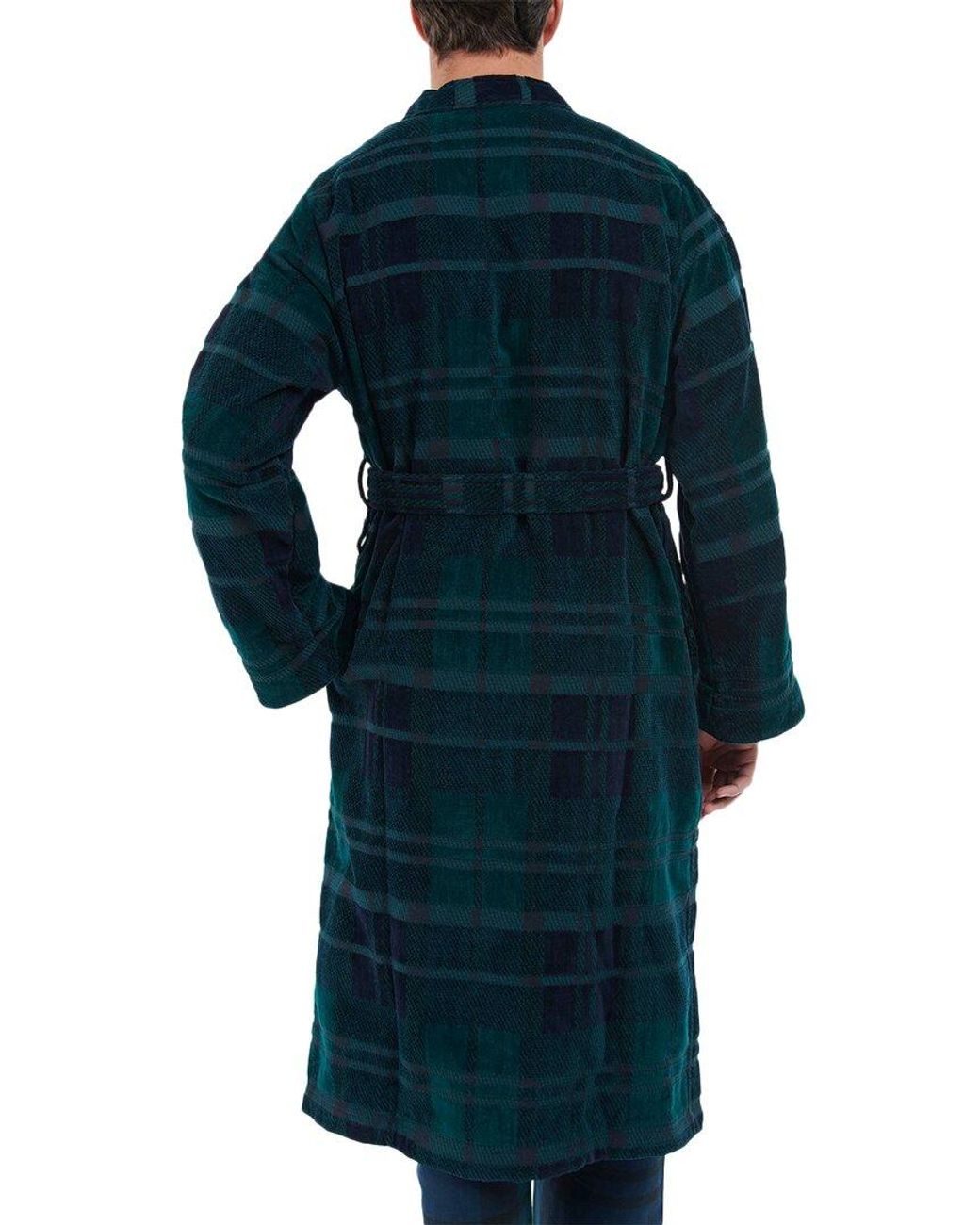 Barbour dressing gown clearance mens