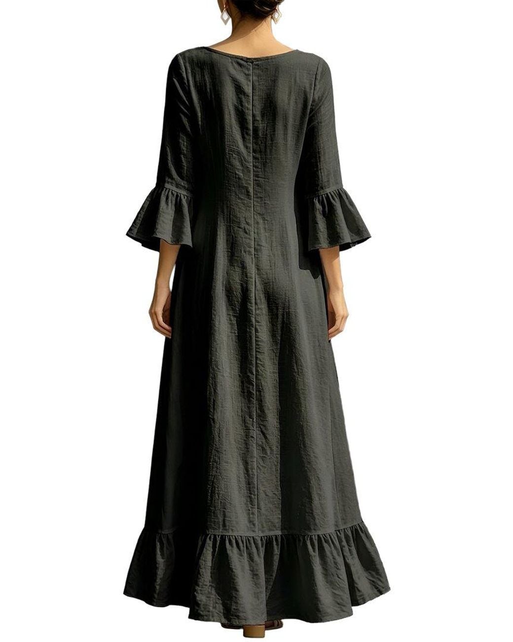 Olivia Taylor Black Maxi Dress