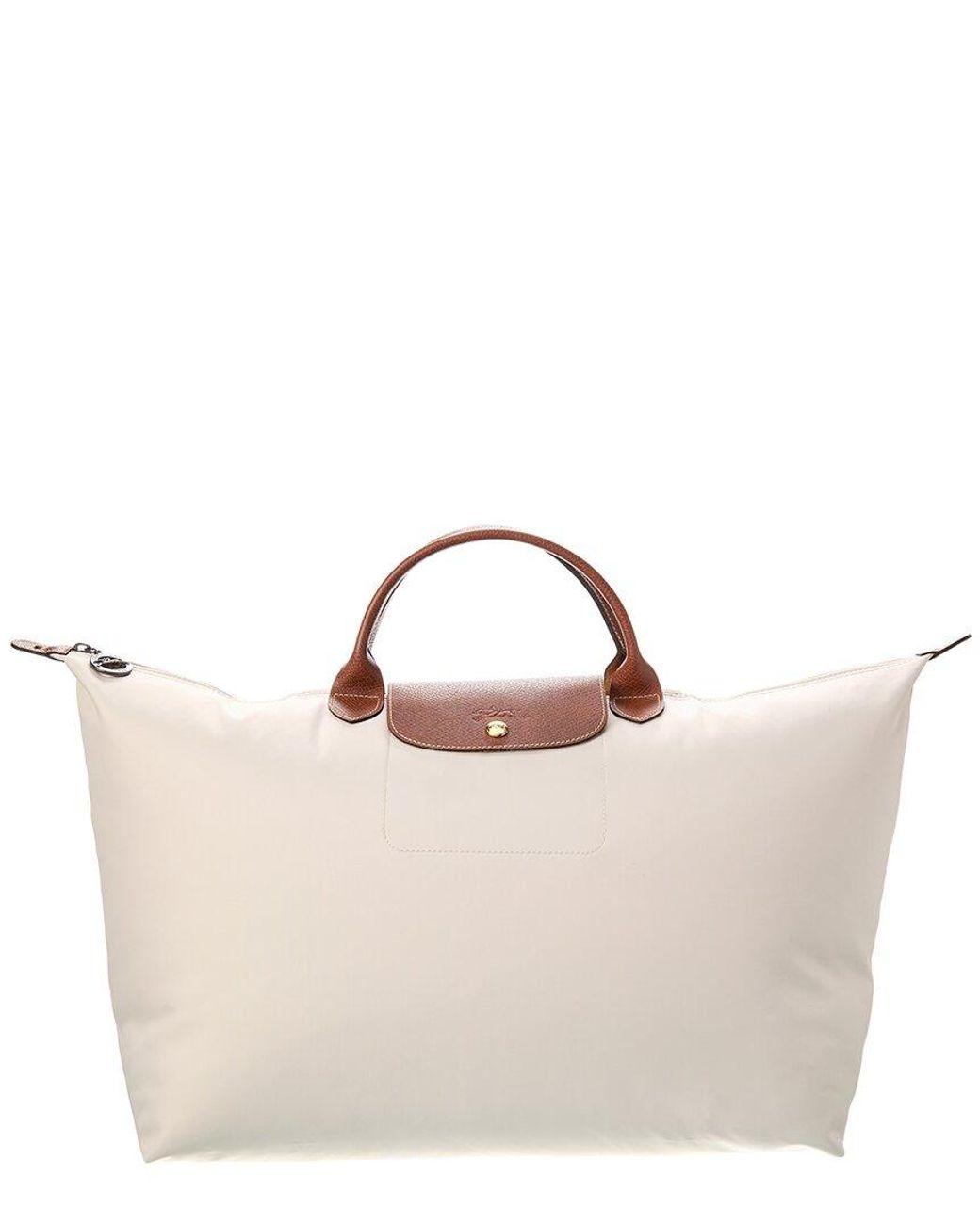 Longchamp Natural Le Pliage Original Large Canvas Travel Bag