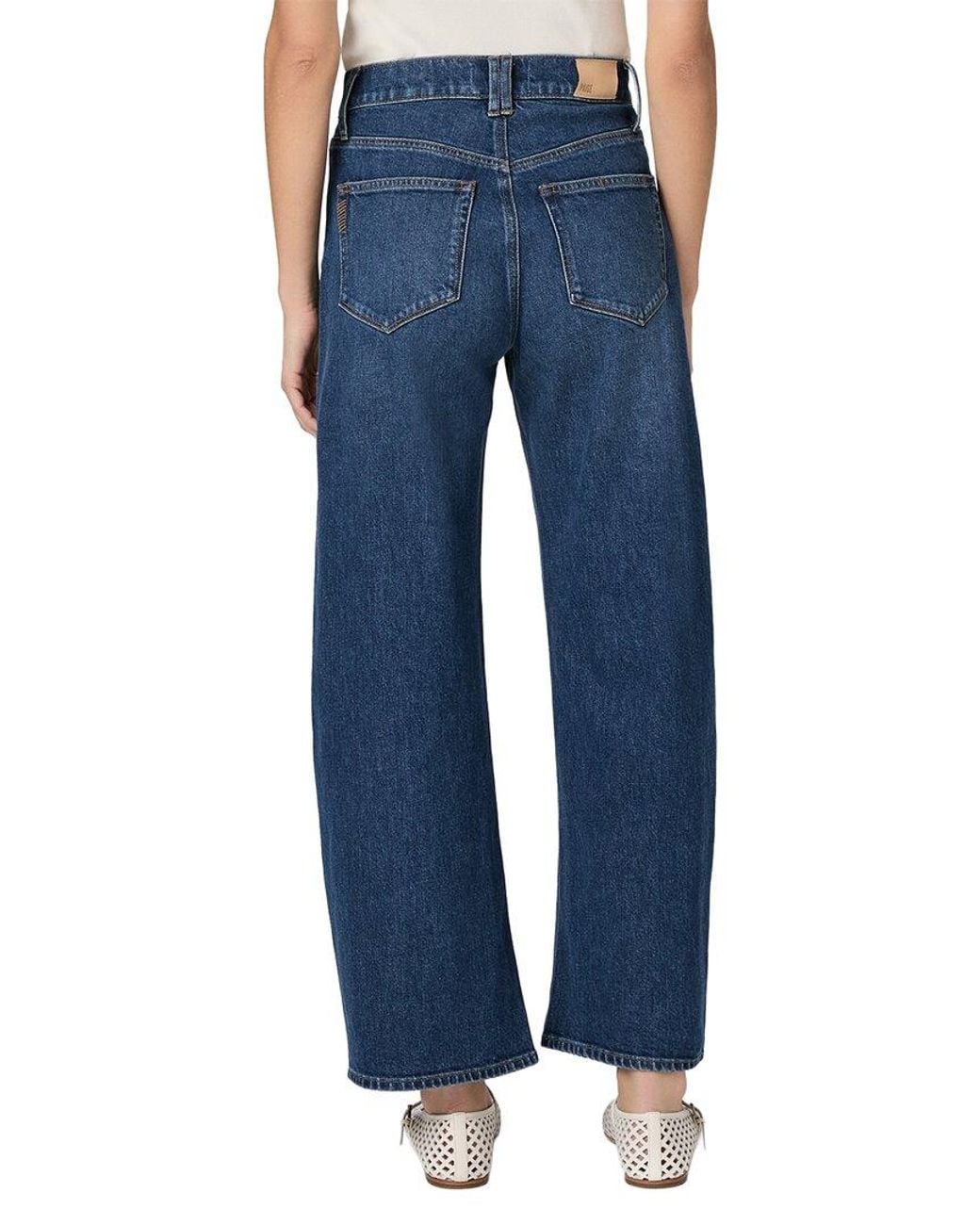 PAIGE Blue Arellia Ankle Jean