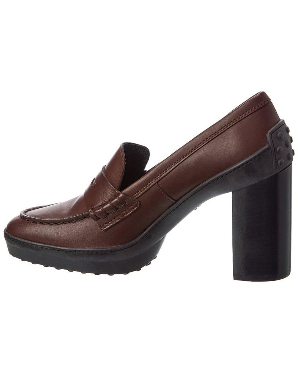 Tod's Brown Leather Pump
