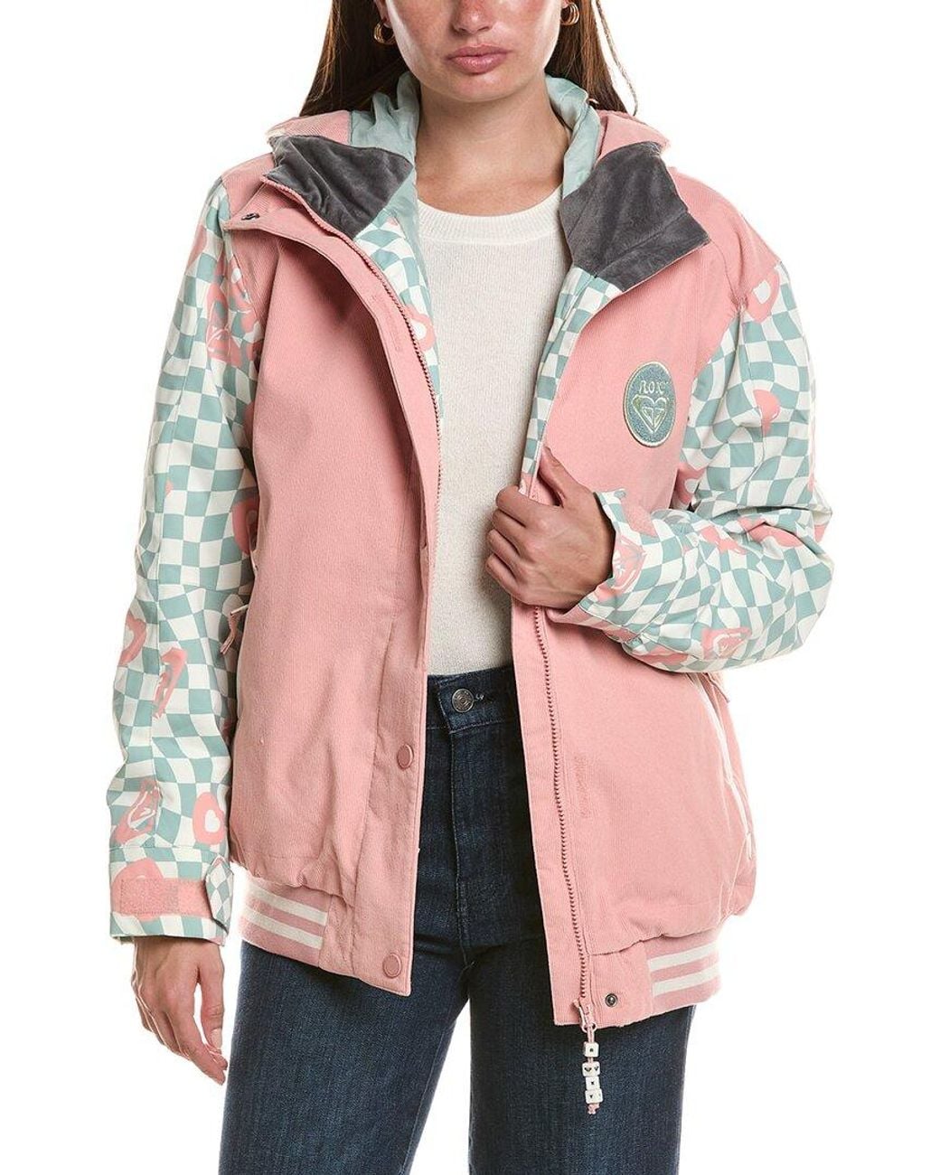 Roxy Red Cheer Up Jacket