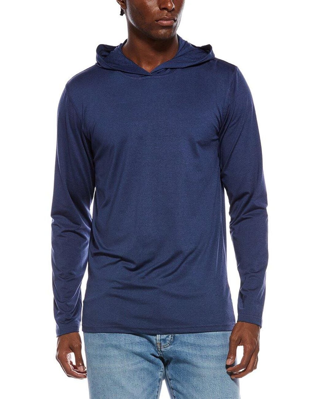 Vintage 1946 Blue Heather Hoodie for men