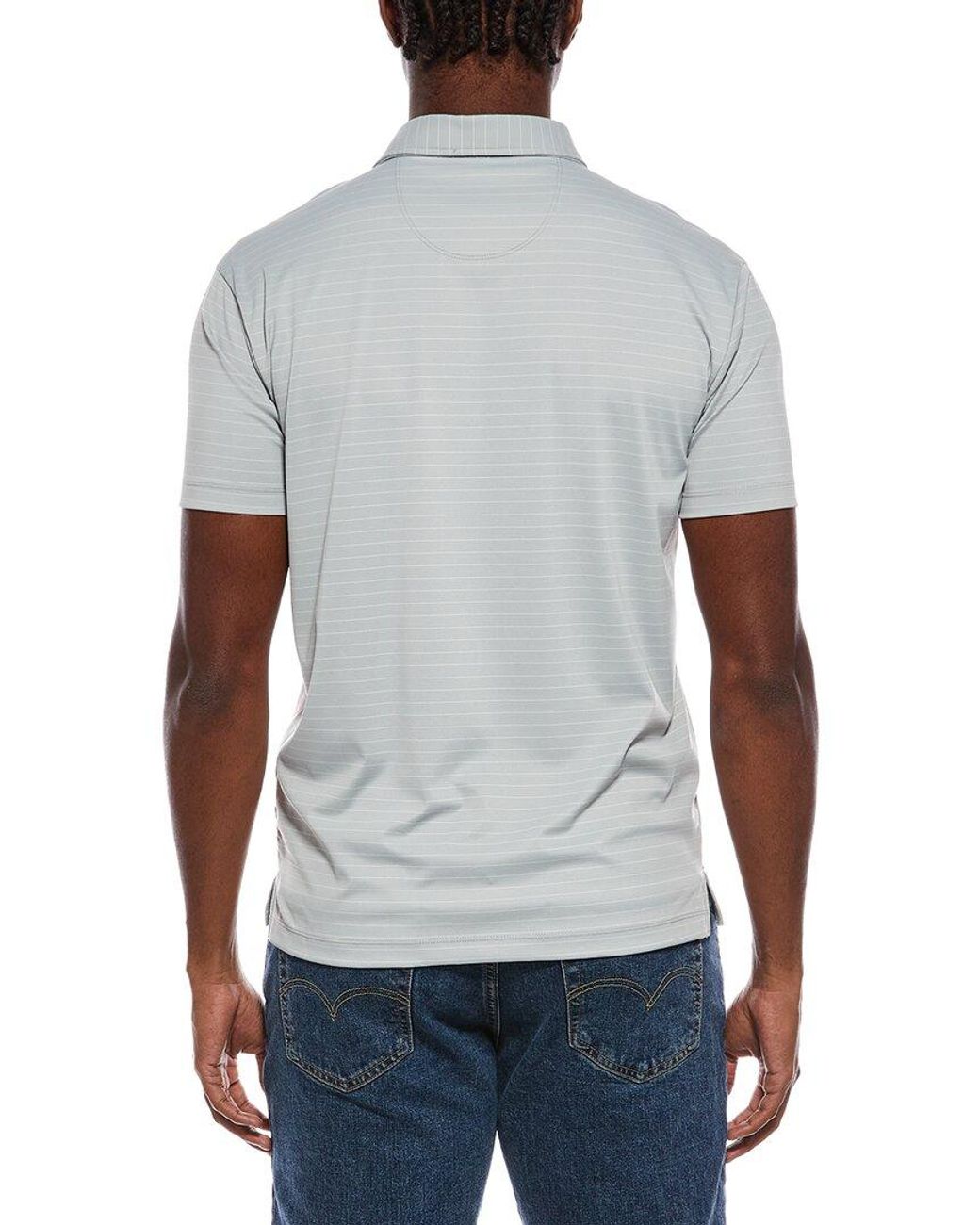 Vintage 1946 Gray Nublend Polo Shirt for men