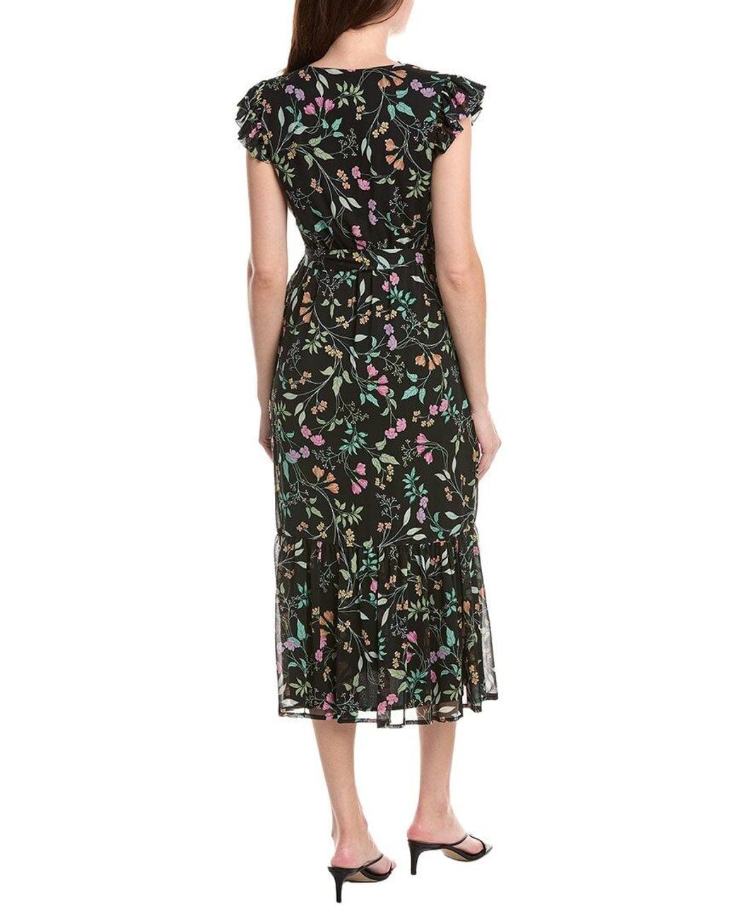 Sam Edelman Green Flutter Maxi Dress