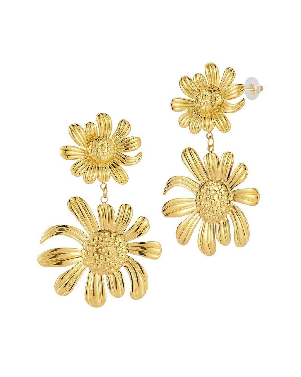 Sphera Milano Metallic Plated Stainless Steel Earrings