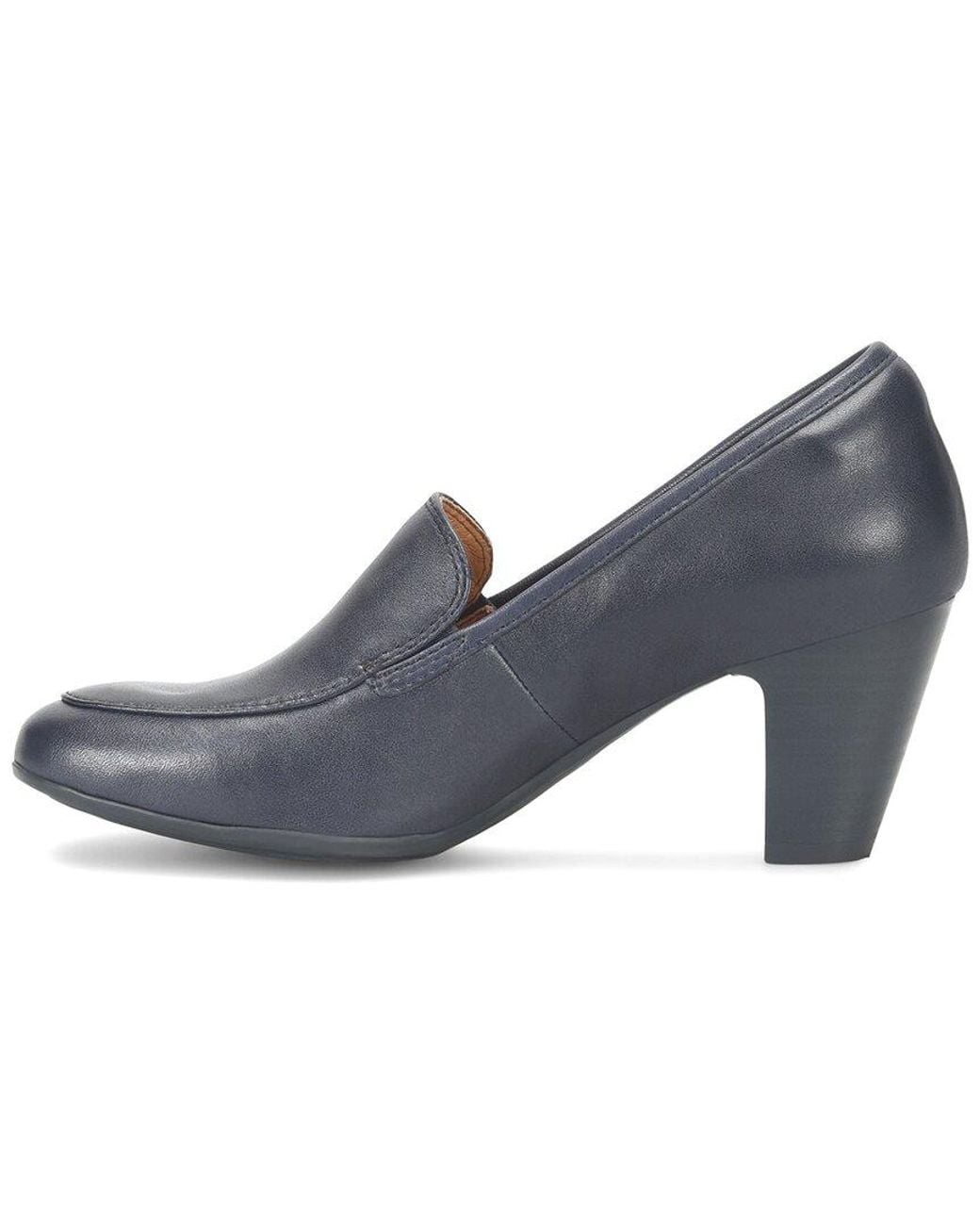Söfft Blue Lucinda Leather Pump
