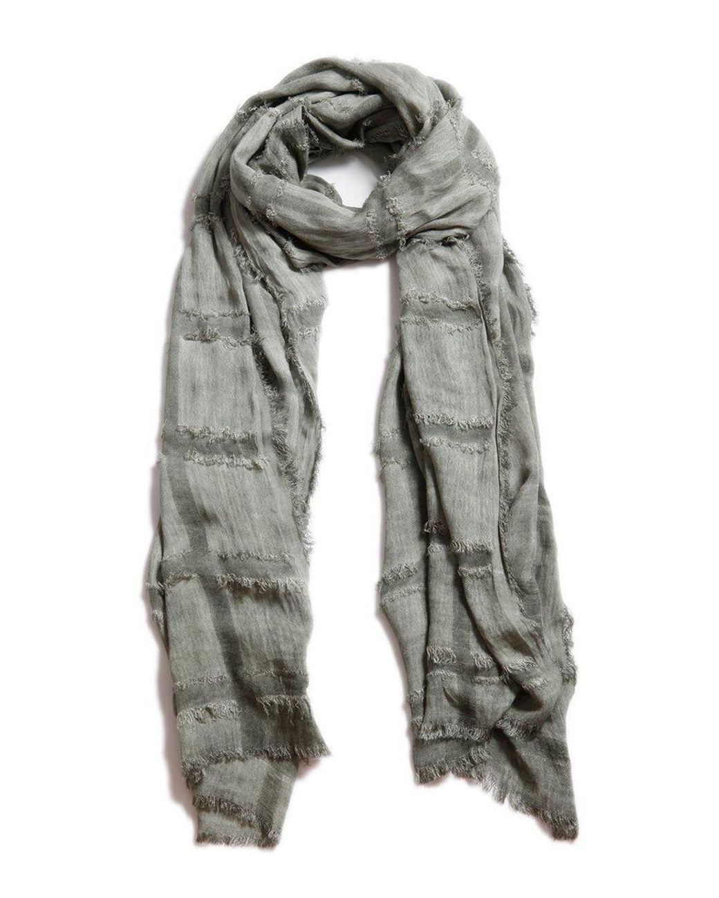 Blue Pacific Gray Italian Scarf