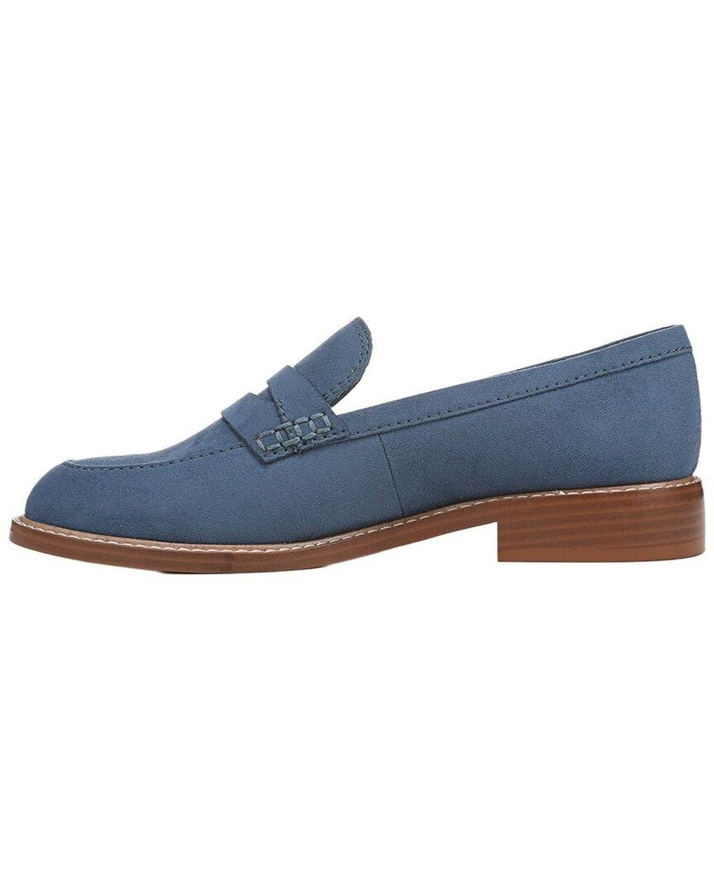 Franco Sarto Blue Alora Loafer