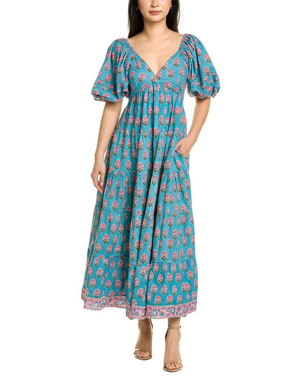 Saylor Annaleise Maxi Dress in Blue | Lyst