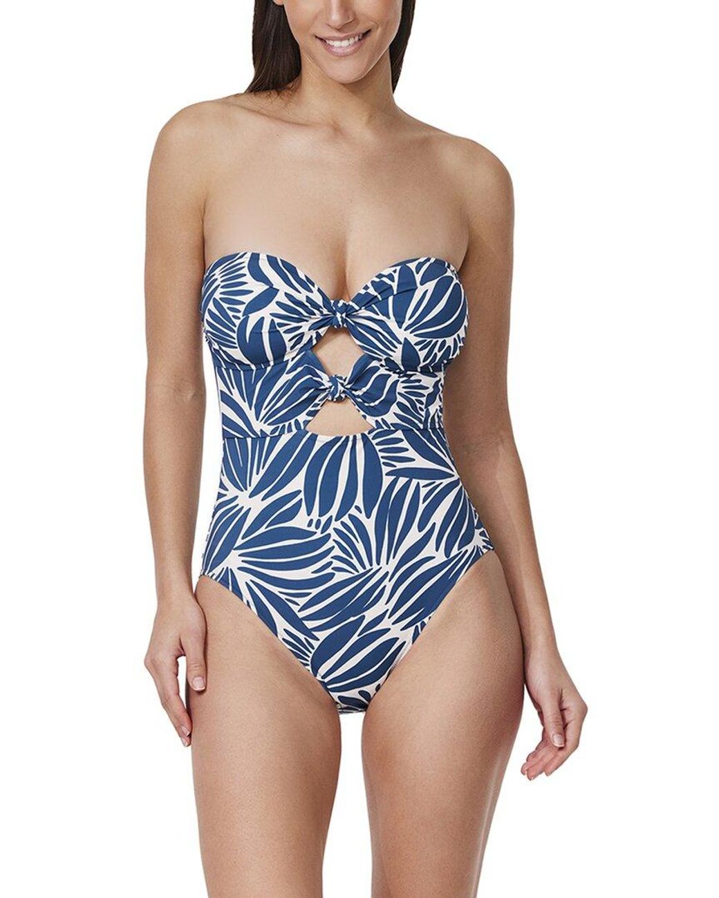 Gottex Blue Comeback One-Piece