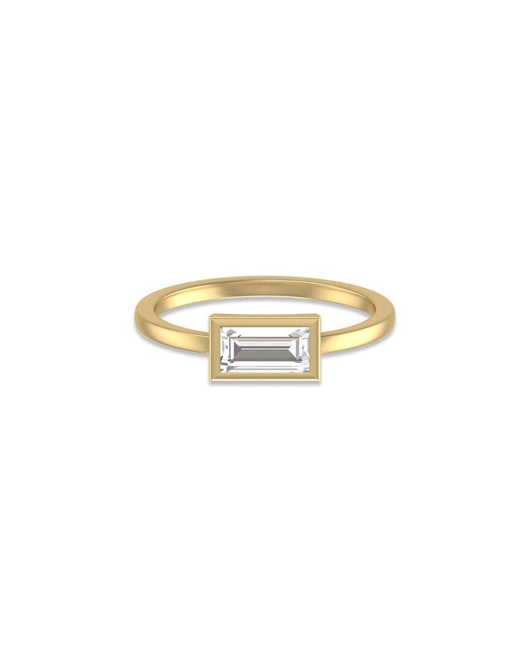 Lab Grown Diamonds White 14K 0.50 Ct. Tw. Lab-Grown Diamond Solitaire Ring