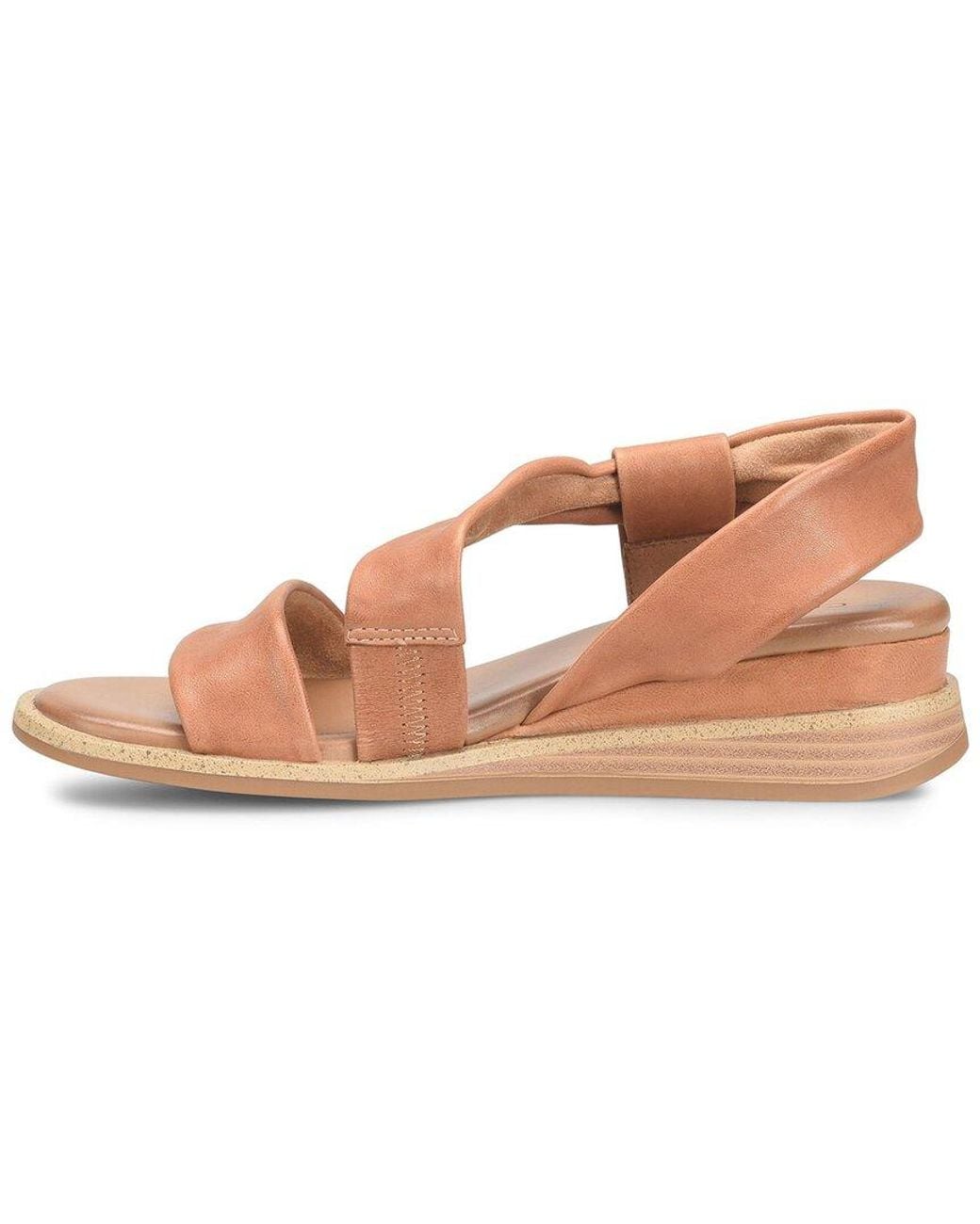 Comfortiva Pink Marcy Leather Sandal
