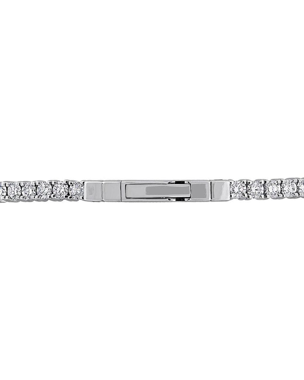 Created Forever White 14K 3.70 Ct. Tw. Lab-Grown Diamond Bangle