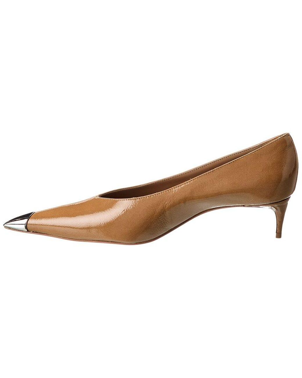 Christian Louboutin Brown Katissima 45 Patent Pump