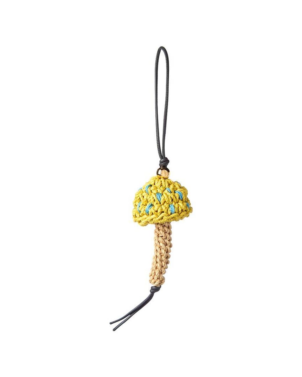 Loewe Metallic Mushroom Cord Charm