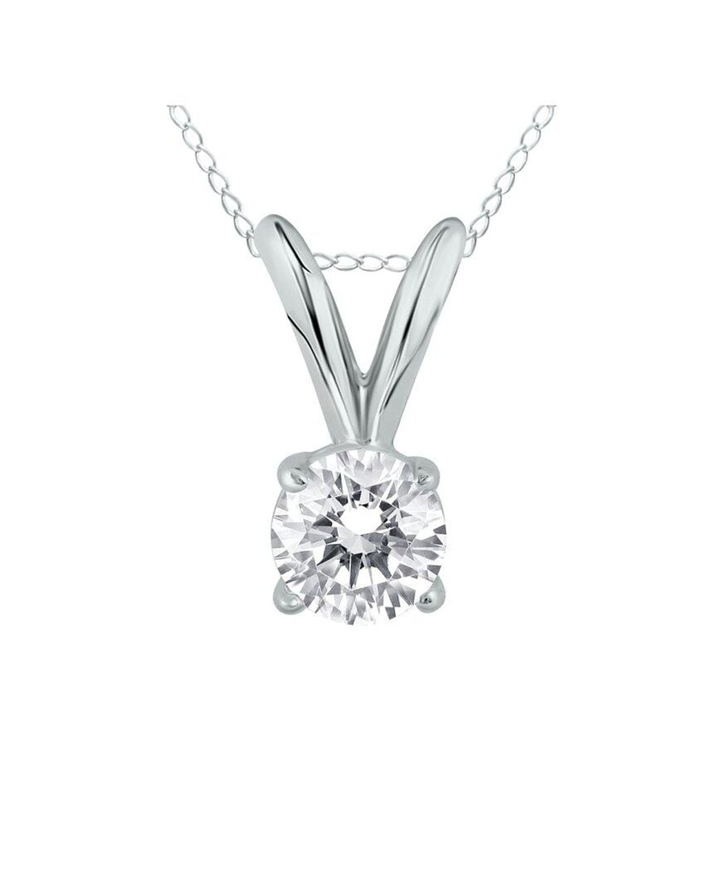 Diamond Select Cuts White 14K 0.23 Ct. Tw. Diamond Necklace