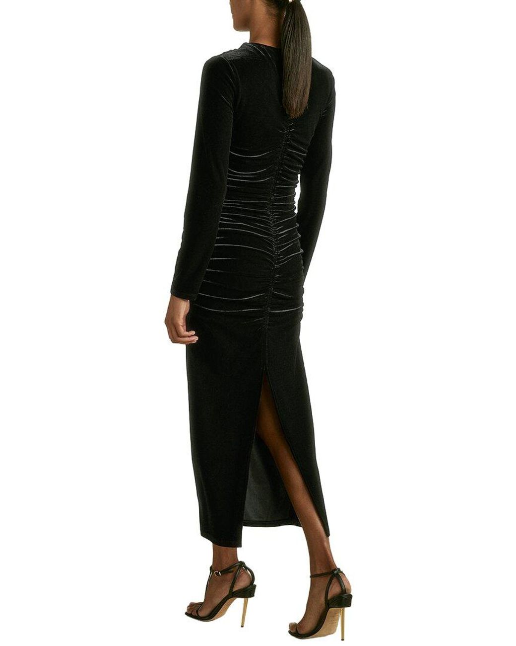Reiss Black Sia Dress