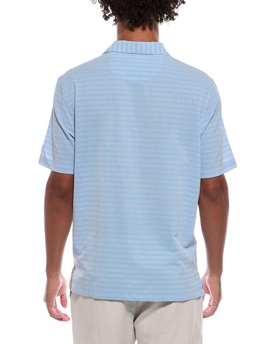 Tommy Bahama Blue Bahama Coast Scala Stripe Polo Shirt for men