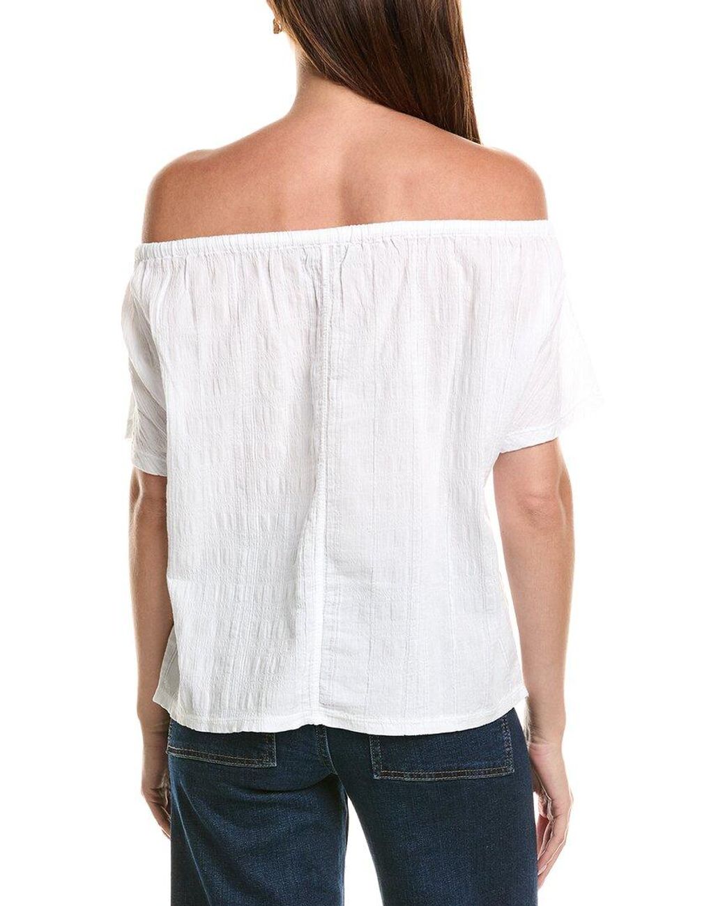XCVI White Selda Top