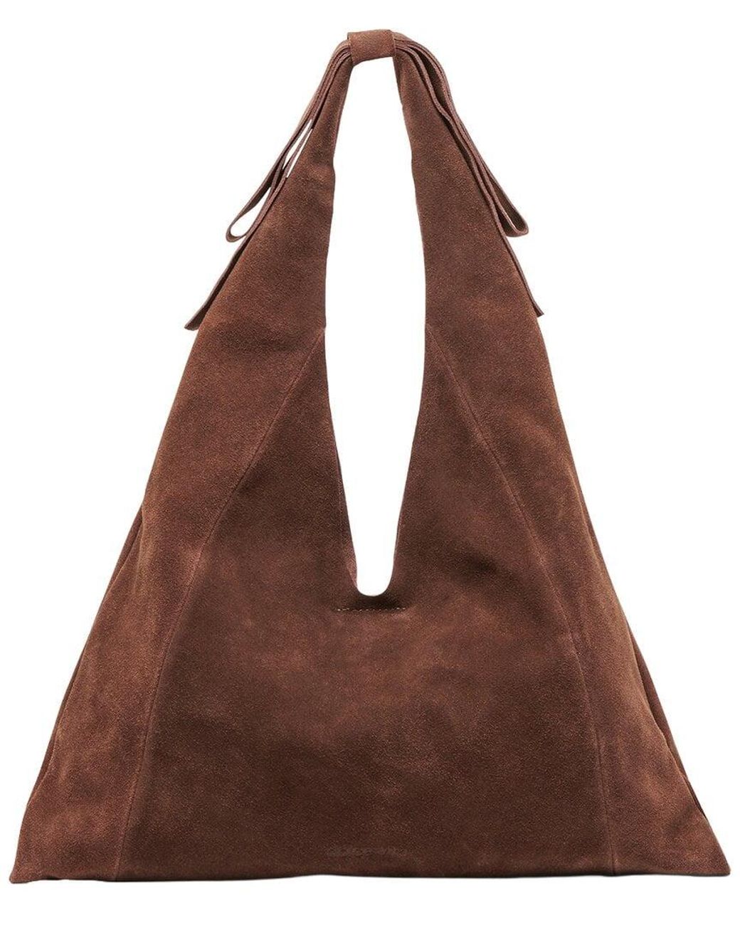 Dolce Vita Brown Marie Suede Hobo Bag