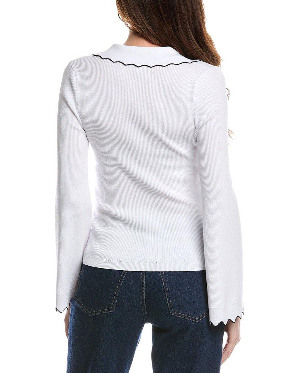 CELESTINE SEI White Pullover