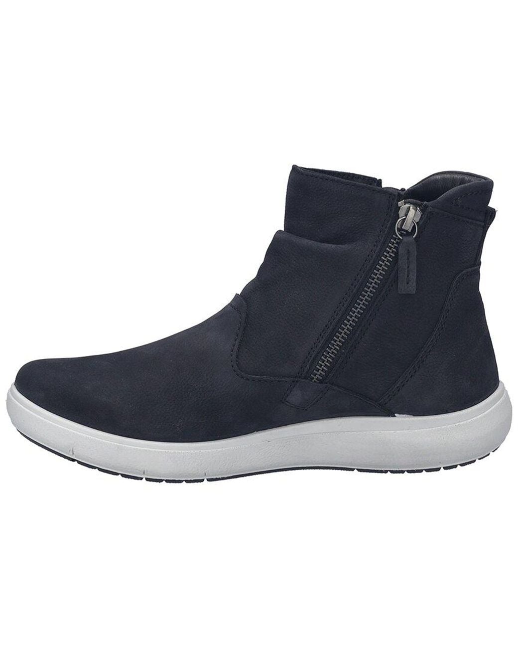 Josef Seibel Blue Megan 12 Leather Boot