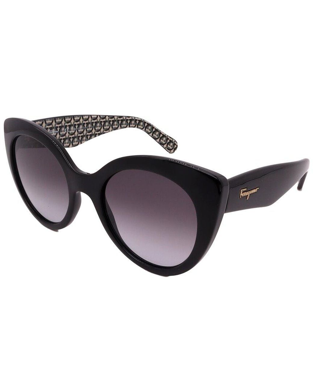 Ferragamo Black Sf964s 54mm Sunglasses